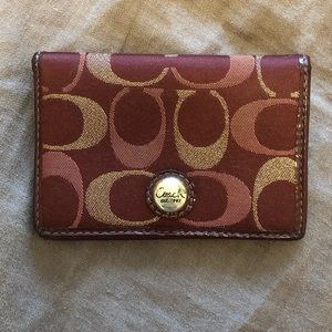☘️Small coach wallet